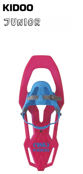 TSL Kidoo SnowShoes 17 Magenta Youth Kids Bag 30-65 LB New