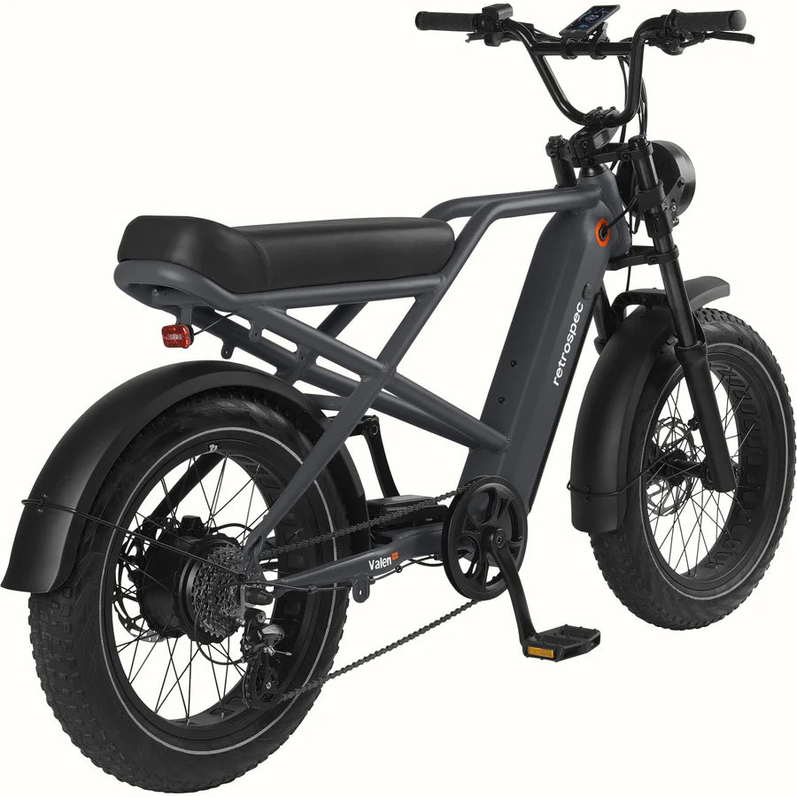 Valen Rev+ 20” Electric Fat Tire Step Over New eBike UL 2849 Certified