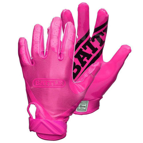 Battle Football Gloves Double Threat Adult Receiver Gloves New