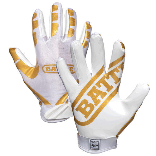 Battle Youth Football Gloves Ultra-Stick New