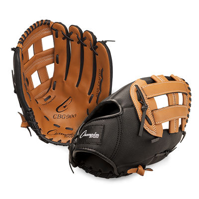 Champion Sports New Baseball Mitt 12.5 In Black CBG900 New