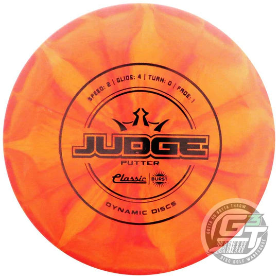 Dynamic Discs Prime Burst Judge 173 g Putter Disc Golf  2/4/0/1 New