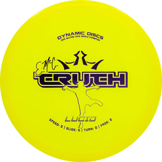 Dynamic Discs Lucid EMAC Truth Yellow 170-174g 5/5/0/2 New