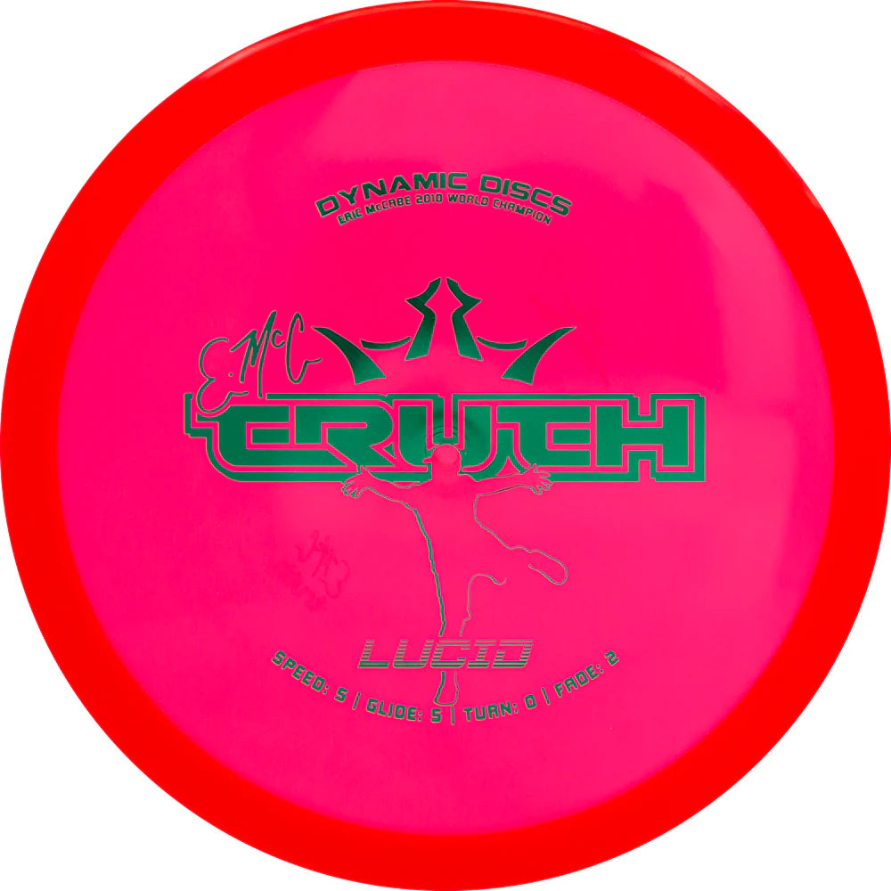 Dynamic Discs Lucid EMAC Truth Red 170-174g 5/5/0/2 New