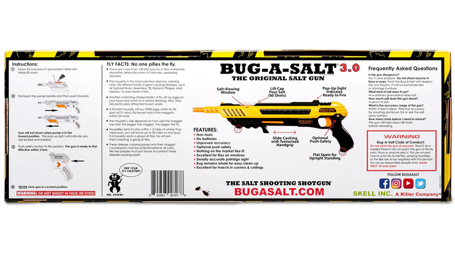 Bug-A-Salt Classic Yellow 3.0 New