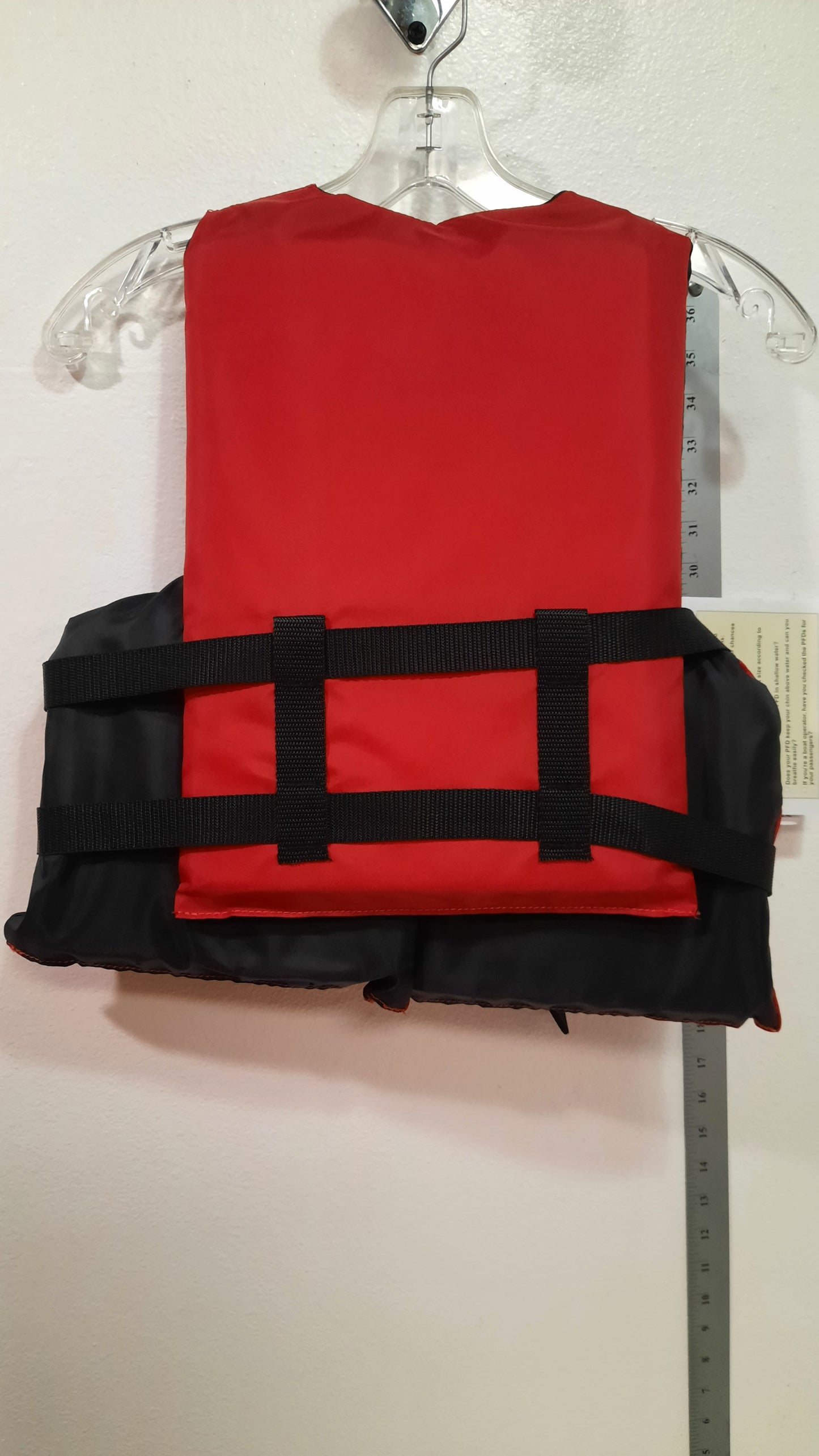 Flowt Life Vest PFD Type III Size Youth 50-90 lbs Red New