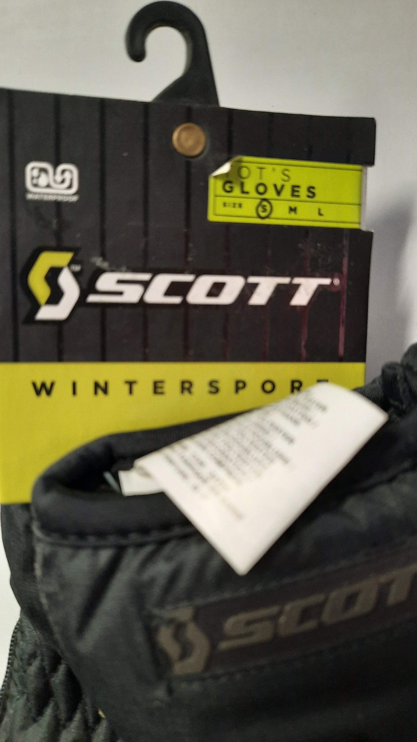 Scott Winter Gloves Snow Sports Size Youth Small Black New