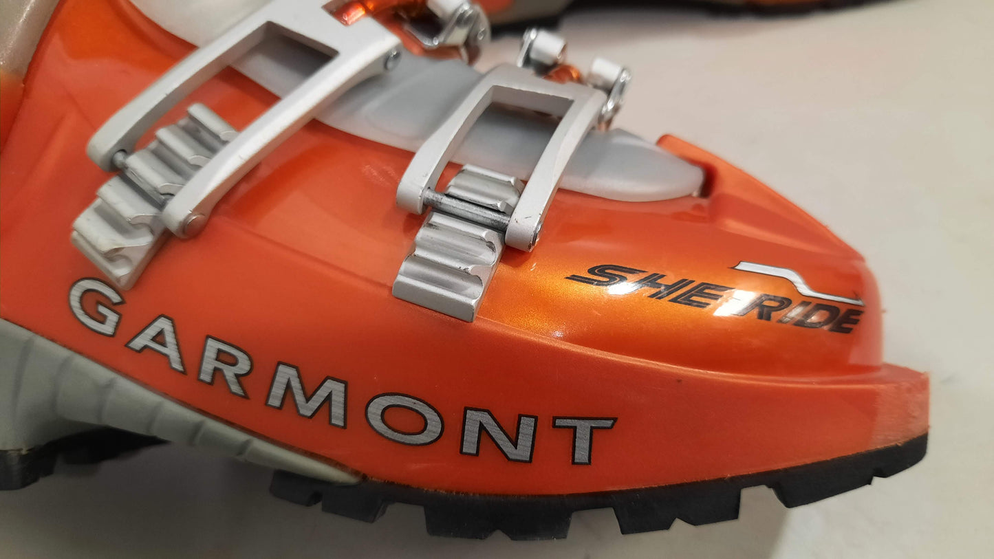 Garmont She-Ride XC AT Ski Boots 23 Orange Used