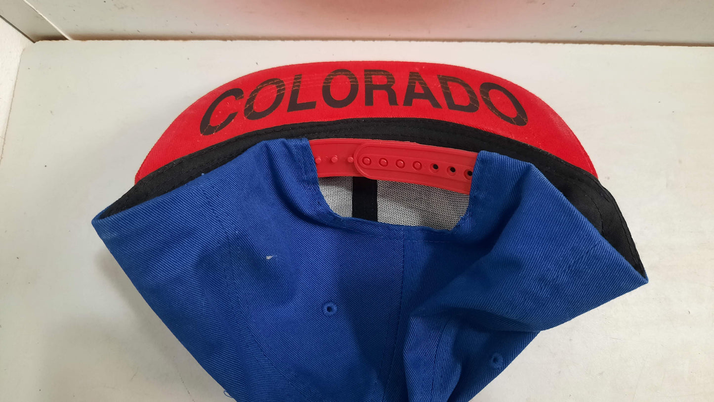 Lucky 7 Colorado Hats O/S Blue NEW Clearance Locally