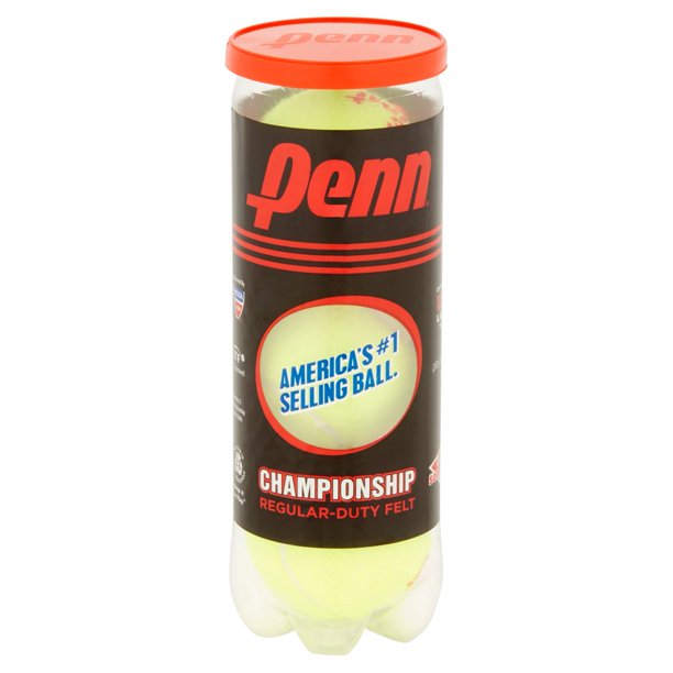 Penn Championship Regular-Duty Felt Tennis Balls 3 pack NEW