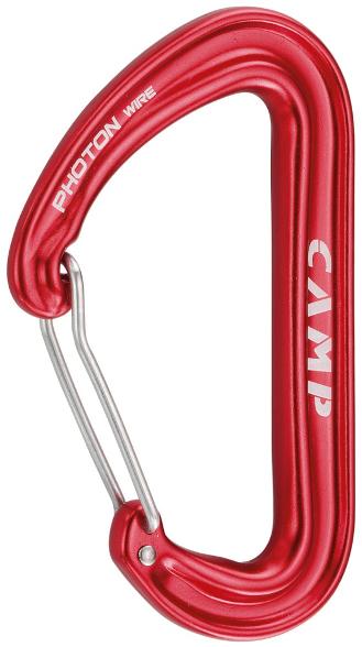 Camp Photon Wire Carabiner One Piece Rock Climbing NEW