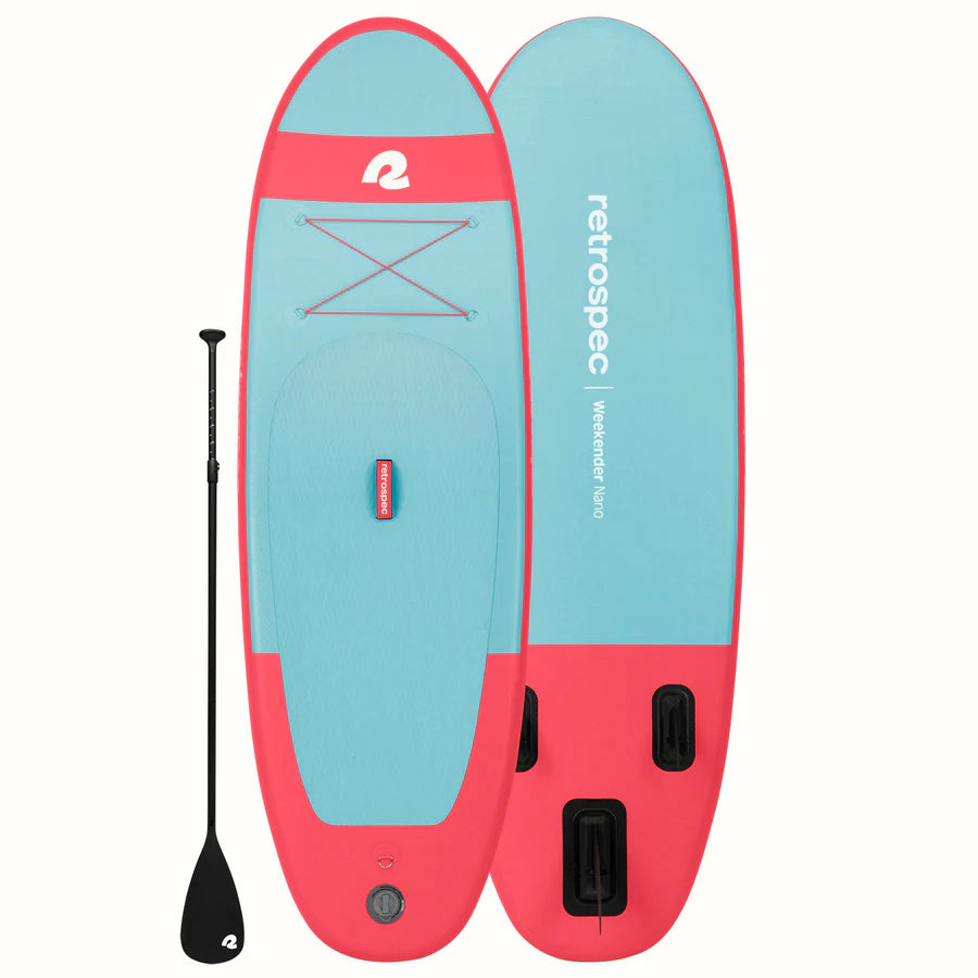 Inflatable Standup Paddleboard iSUP Weekender Nano 8 ft  140 LB New Paddle Board