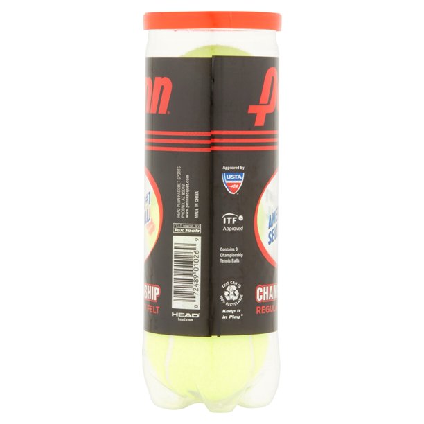 Penn Championship Regular-Duty Felt Tennis Balls 3 pack NEW