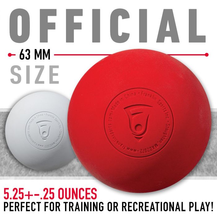 Franklin LACROSSE BALLS - 2 PACK NEW