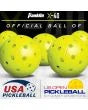 Franklin Pickleball X-40 Outdoor 3 Pack Optic Yellow New