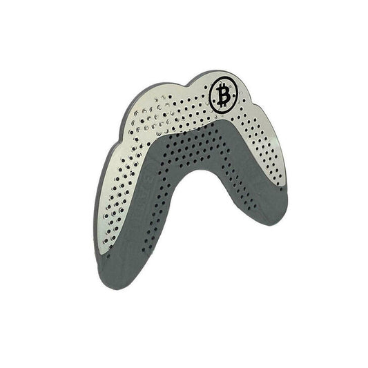 Battle Ultra-Slim Mouthguard Chrome New