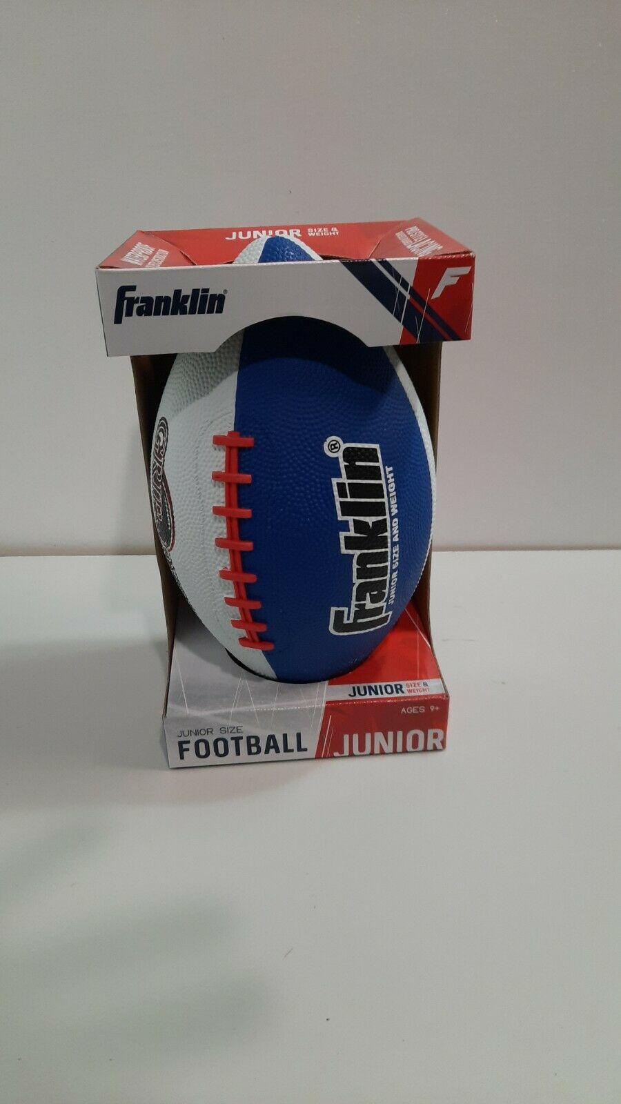 Franklin grip right junior size football ages 9 plus New