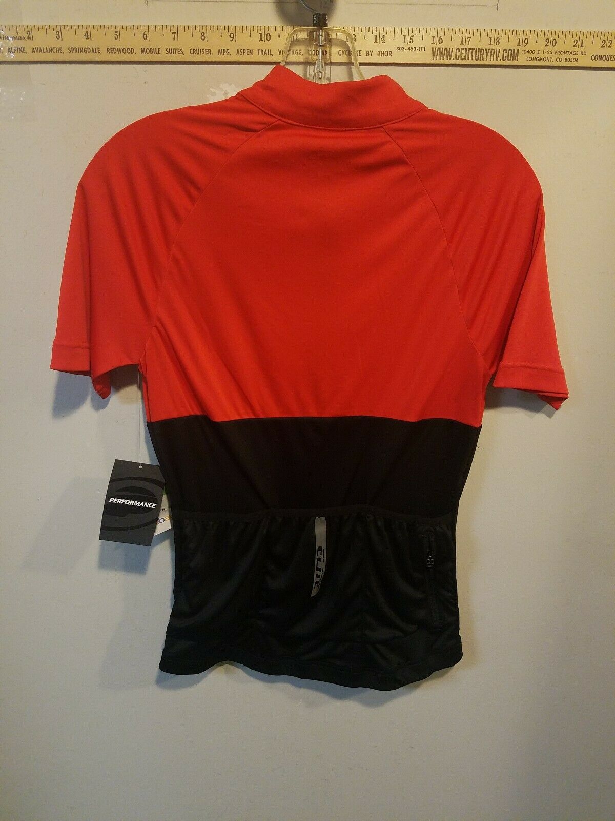 Performance Elite Cycling Jersey SS  Red New Clearance