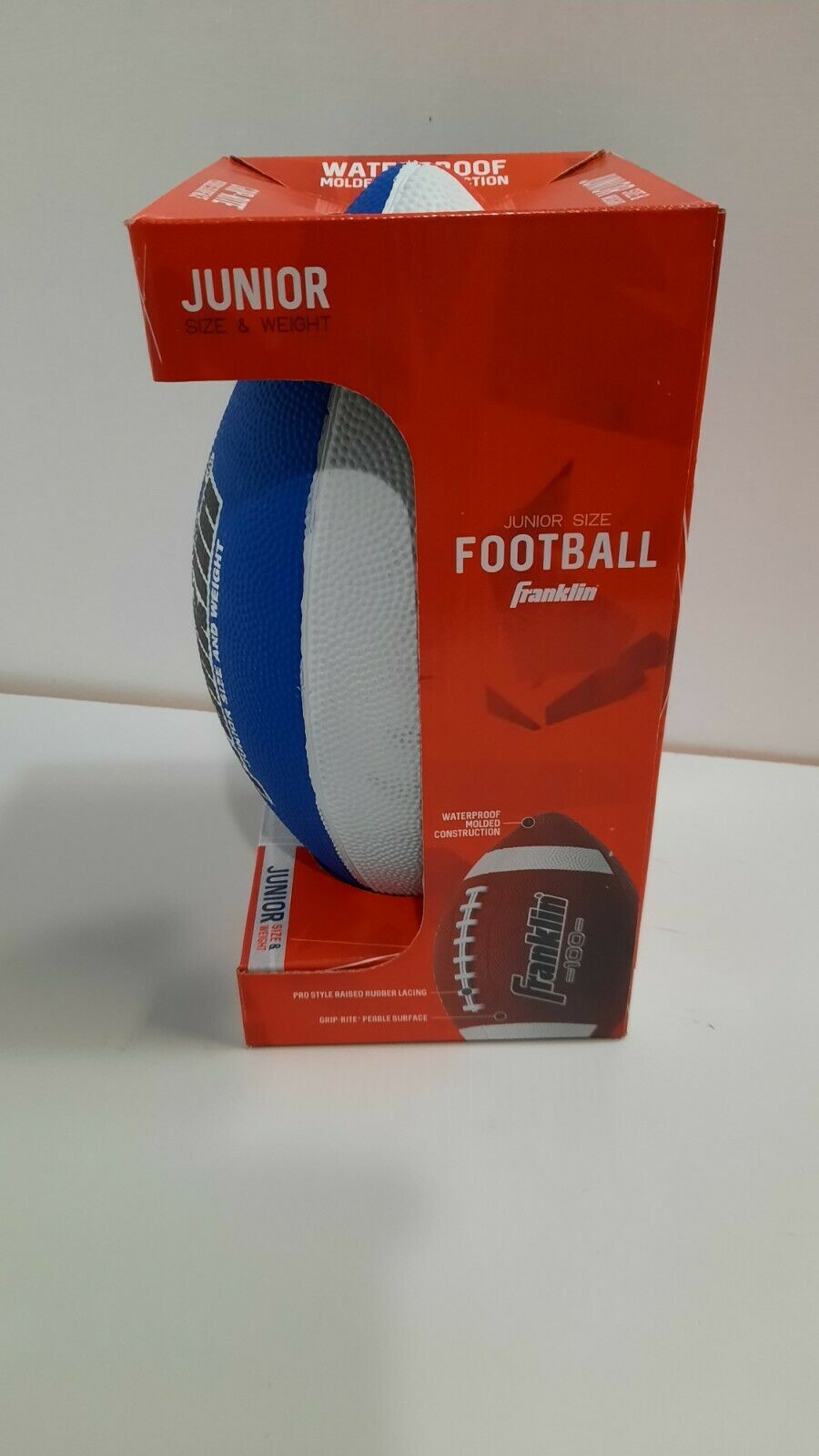 Franklin grip right junior size football ages 9 plus New