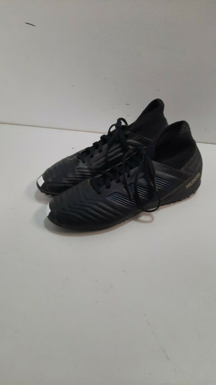 Adidas Predator Turf Cleats Size 4.5 Color Black Condition Used