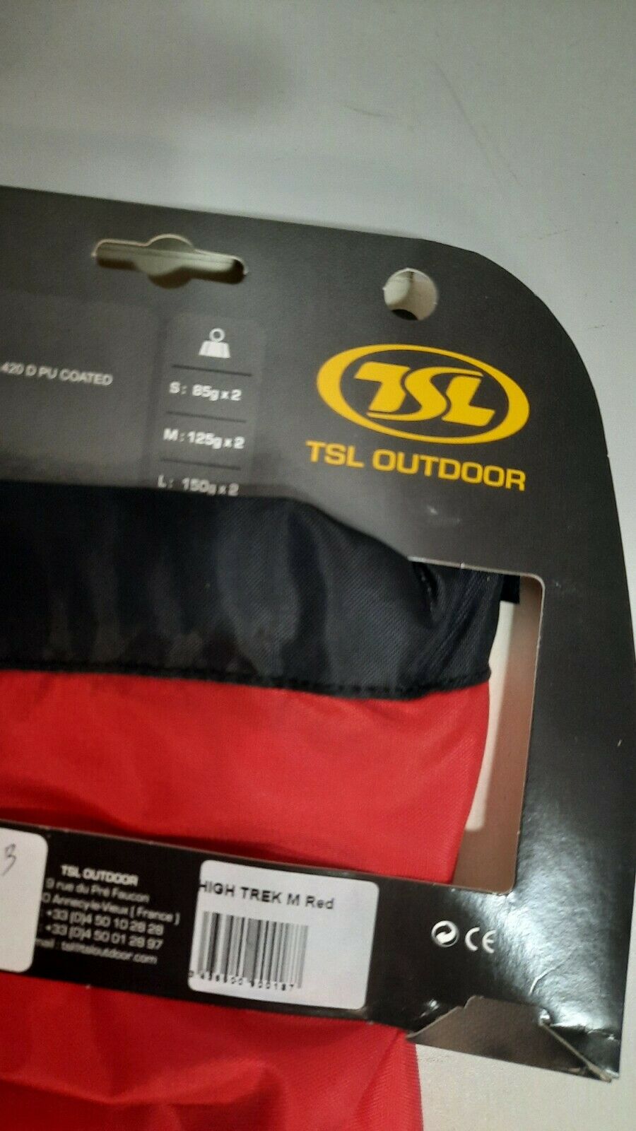 TSL Outdoor High Trek Gaiters Size M New