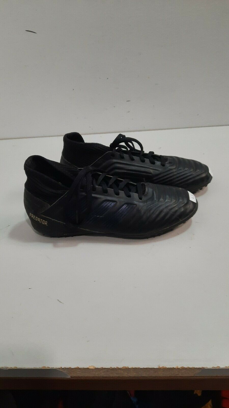 Adidas Predator Turf Cleats Size 4.5 Color Black Condition Used