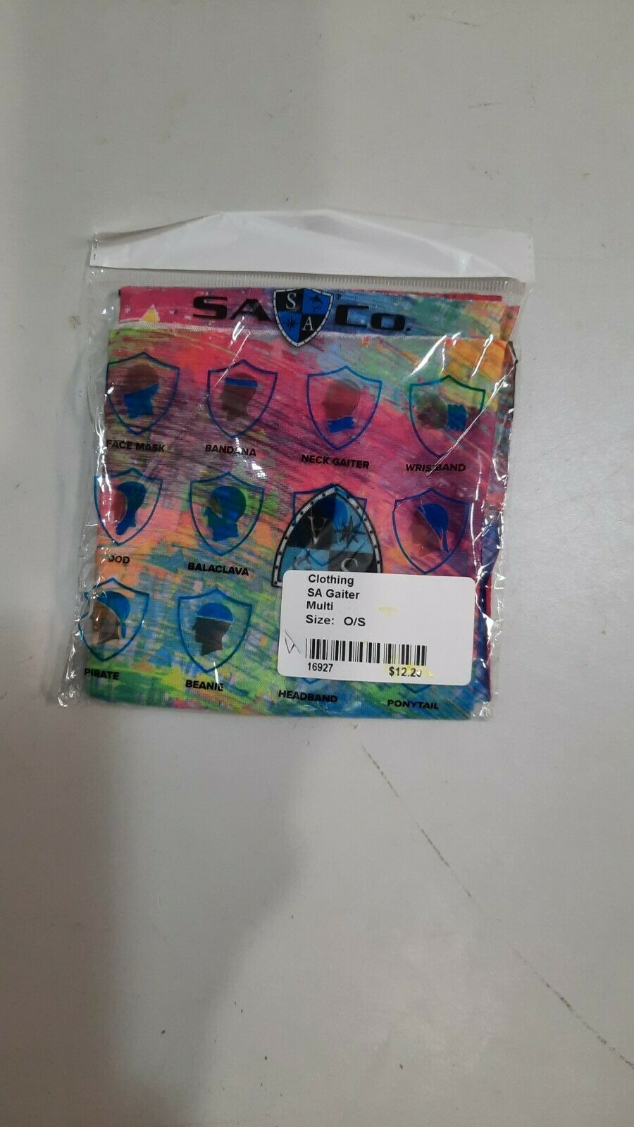 SA Co Neck Gaiter One Size OSFM New