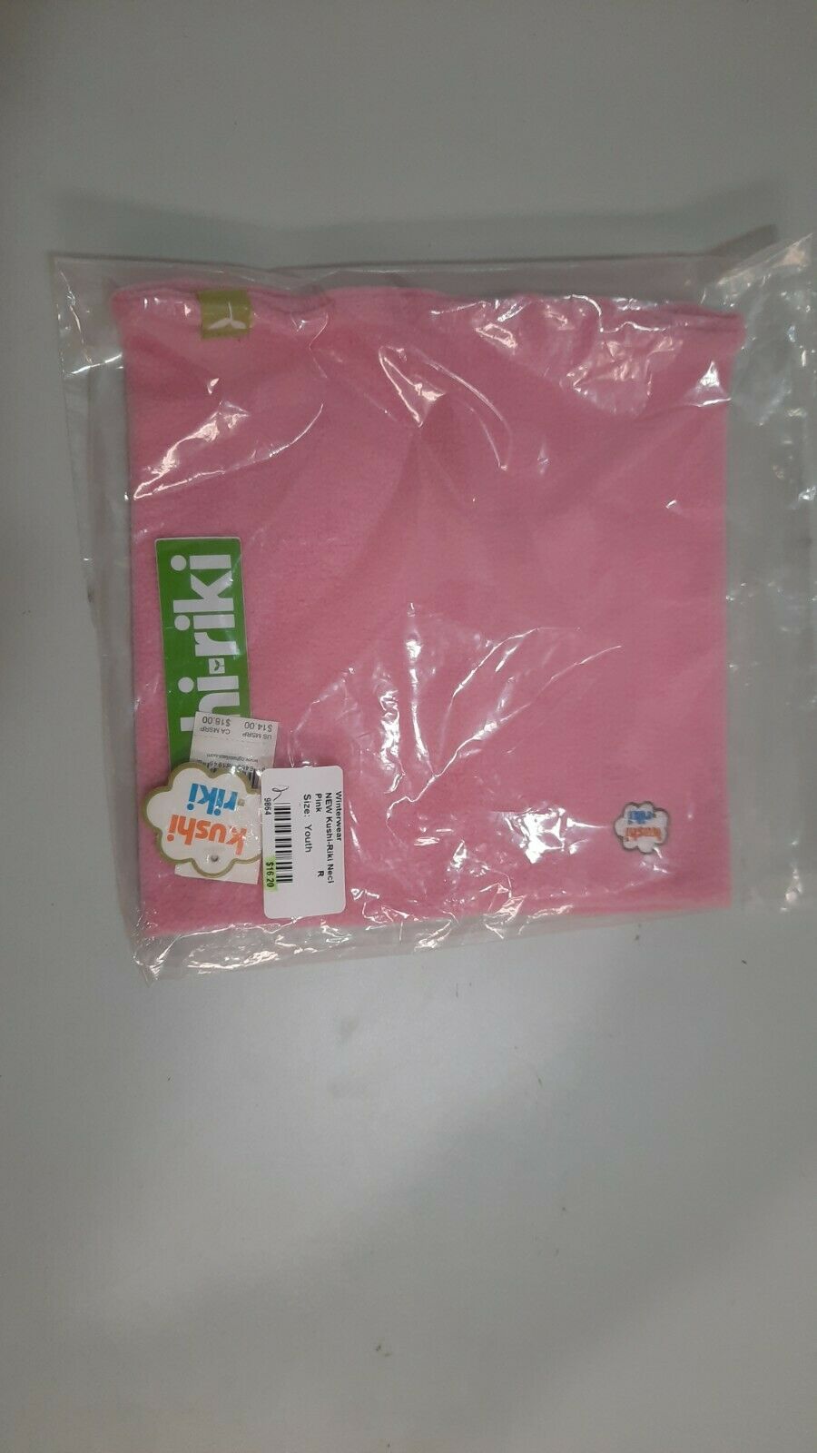 Kushi-riki Neck gaiter Size Youth Color Pink New