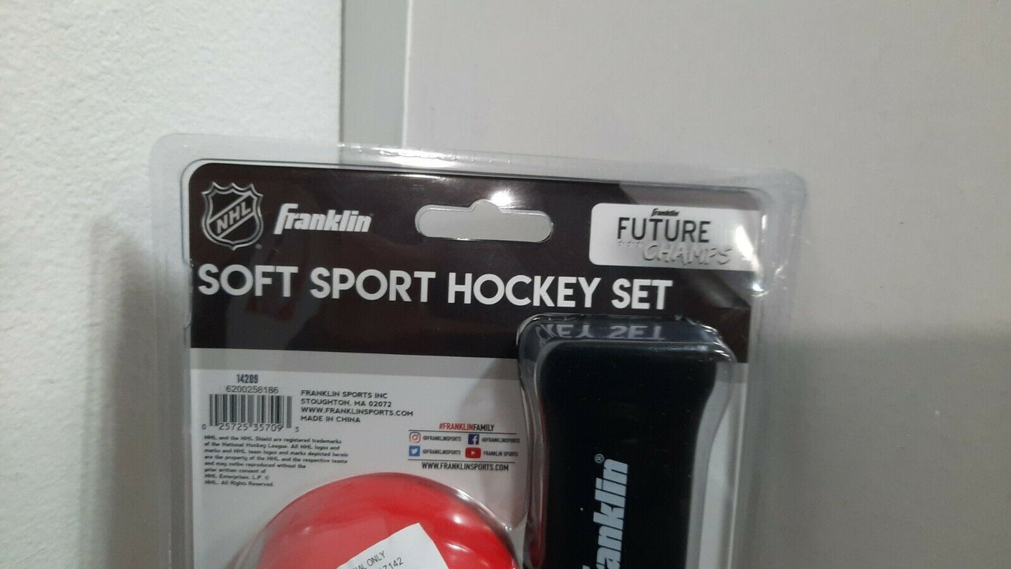 Franklin NHL soft sport hockey set ages 3 plus New