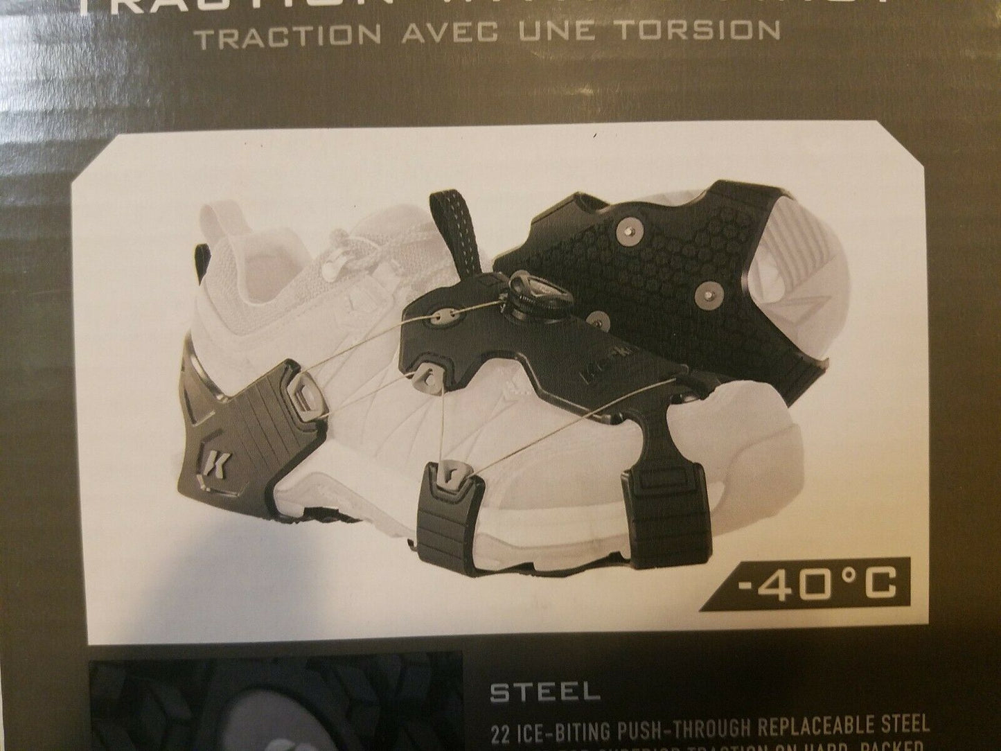 Korkers Ice Walker Ice Cleats With Boa Size S, M & L New