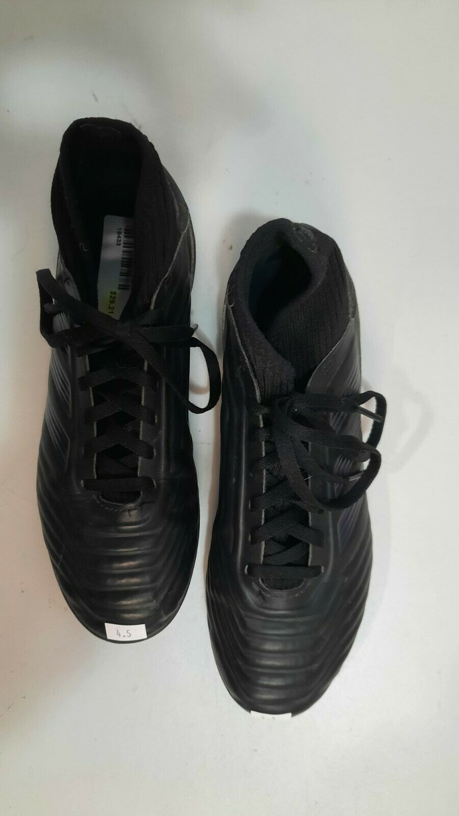 Adidas Predator Turf Cleats Size 4.5 Color Black Condition Used