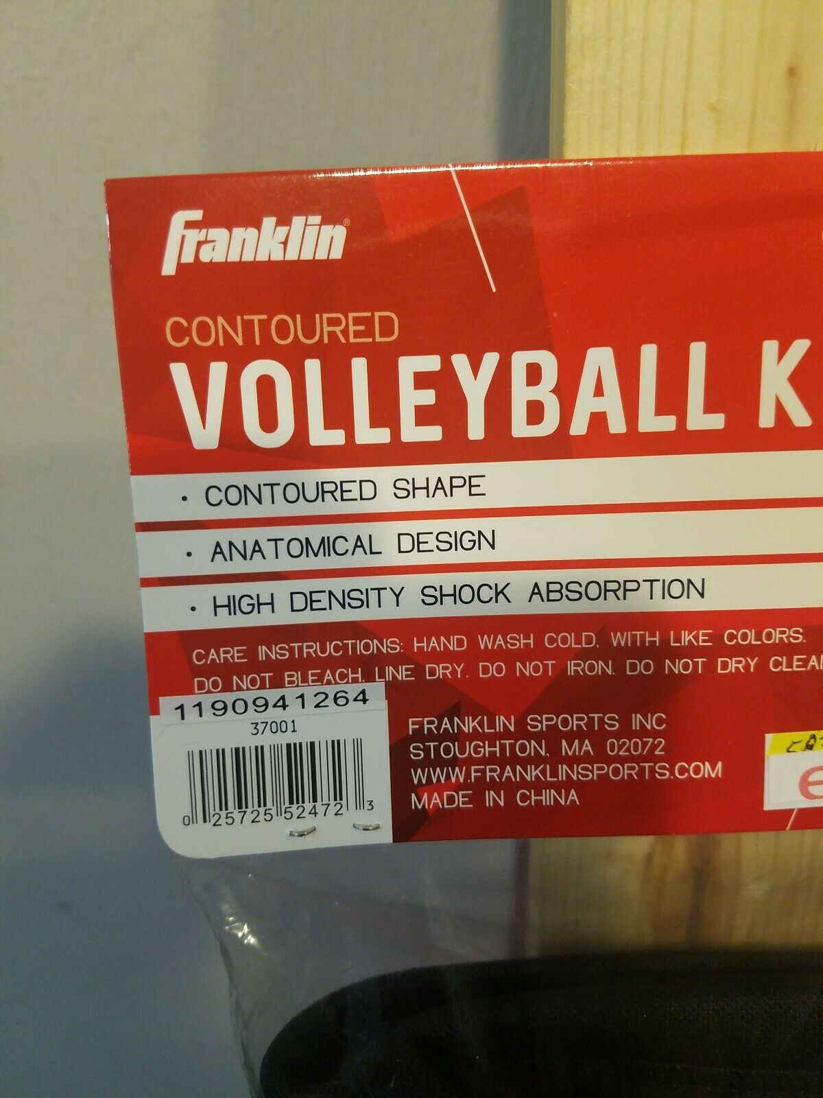 Franklin Contoured Volleyball Knee Pads One-size-fits-all New