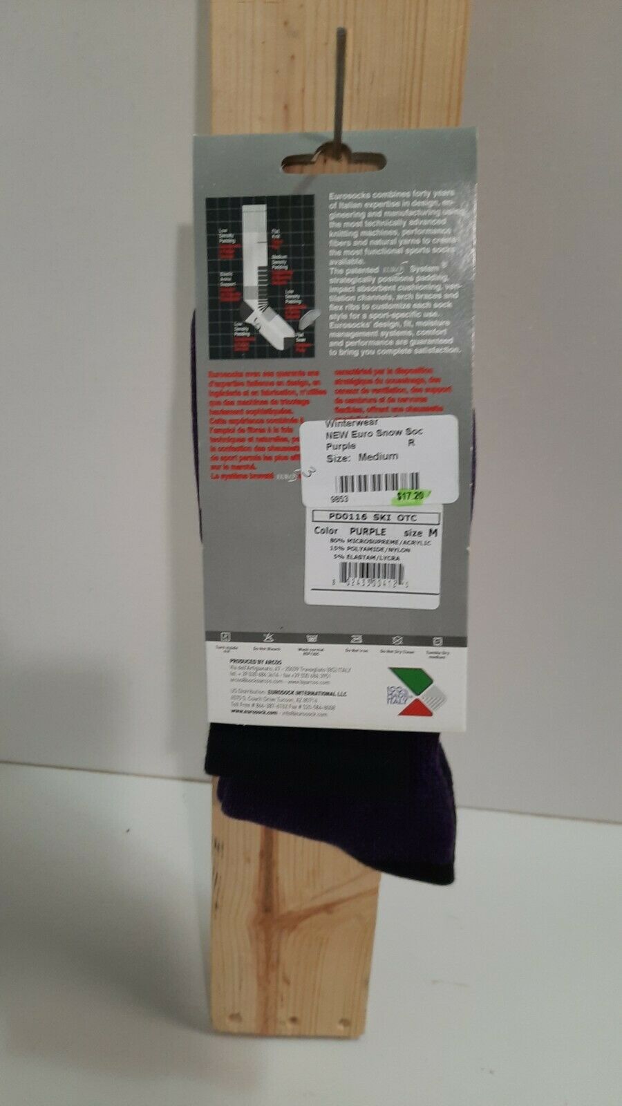 Euro Technically superior snow socks size medium New