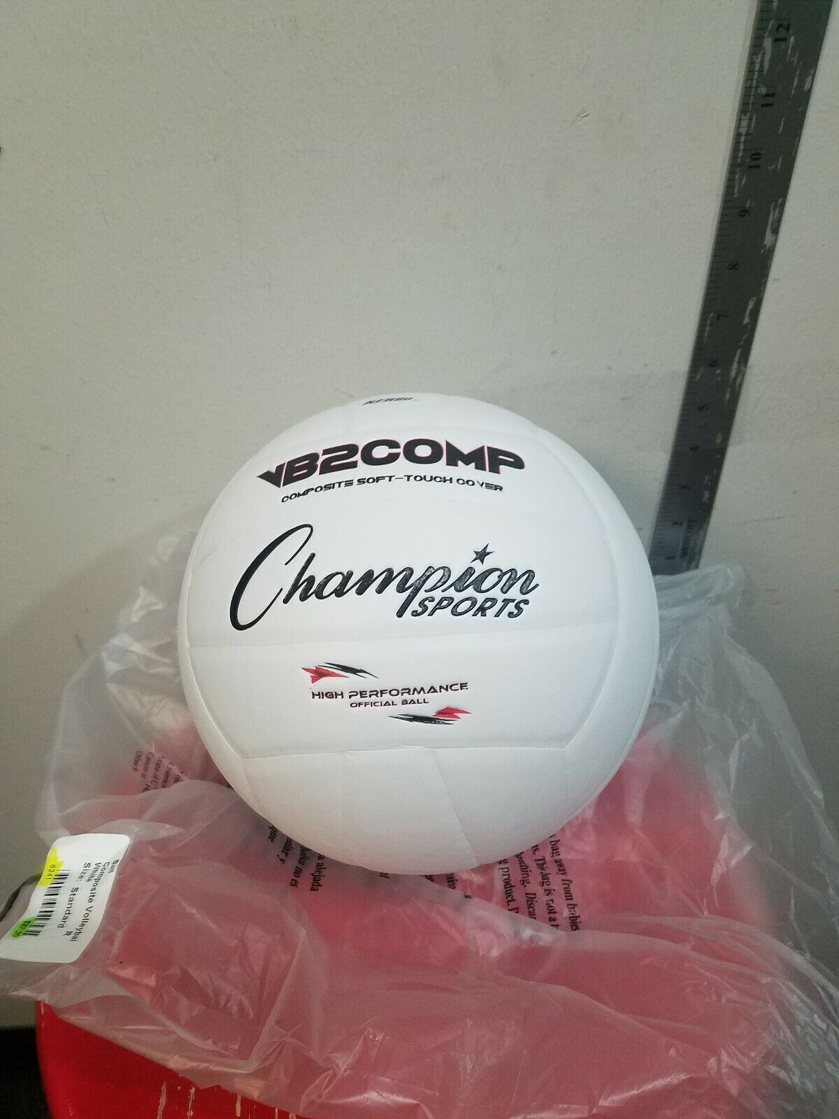 Champion Sports Vb2 Composite Volleyball White New