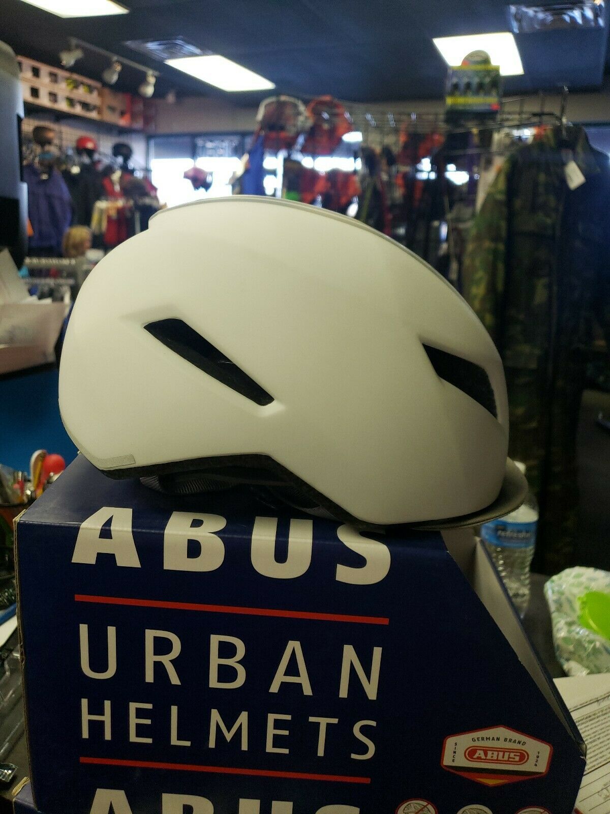 Abus Urban Bike Helmet Small White New Clearance