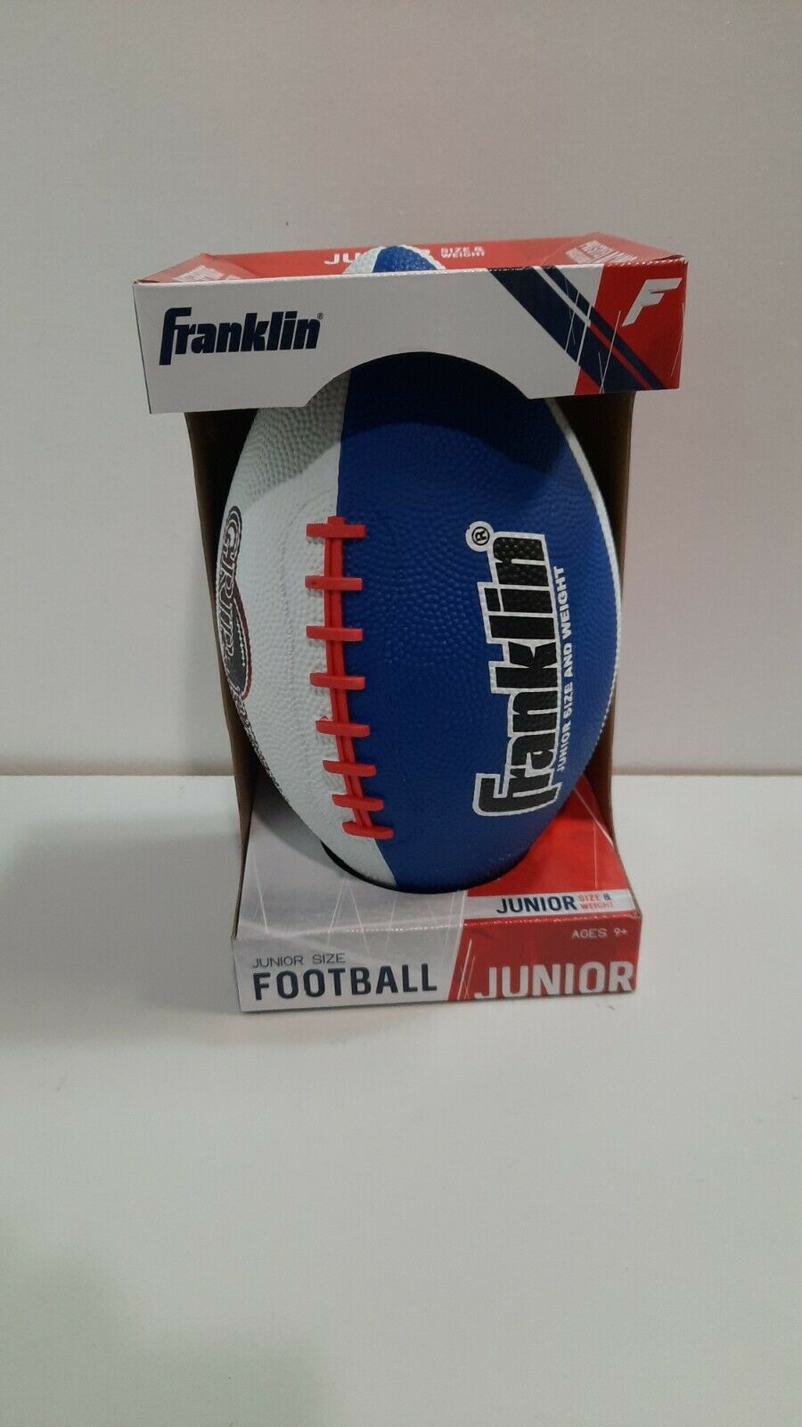 Franklin grip right junior size football ages 9 plus New