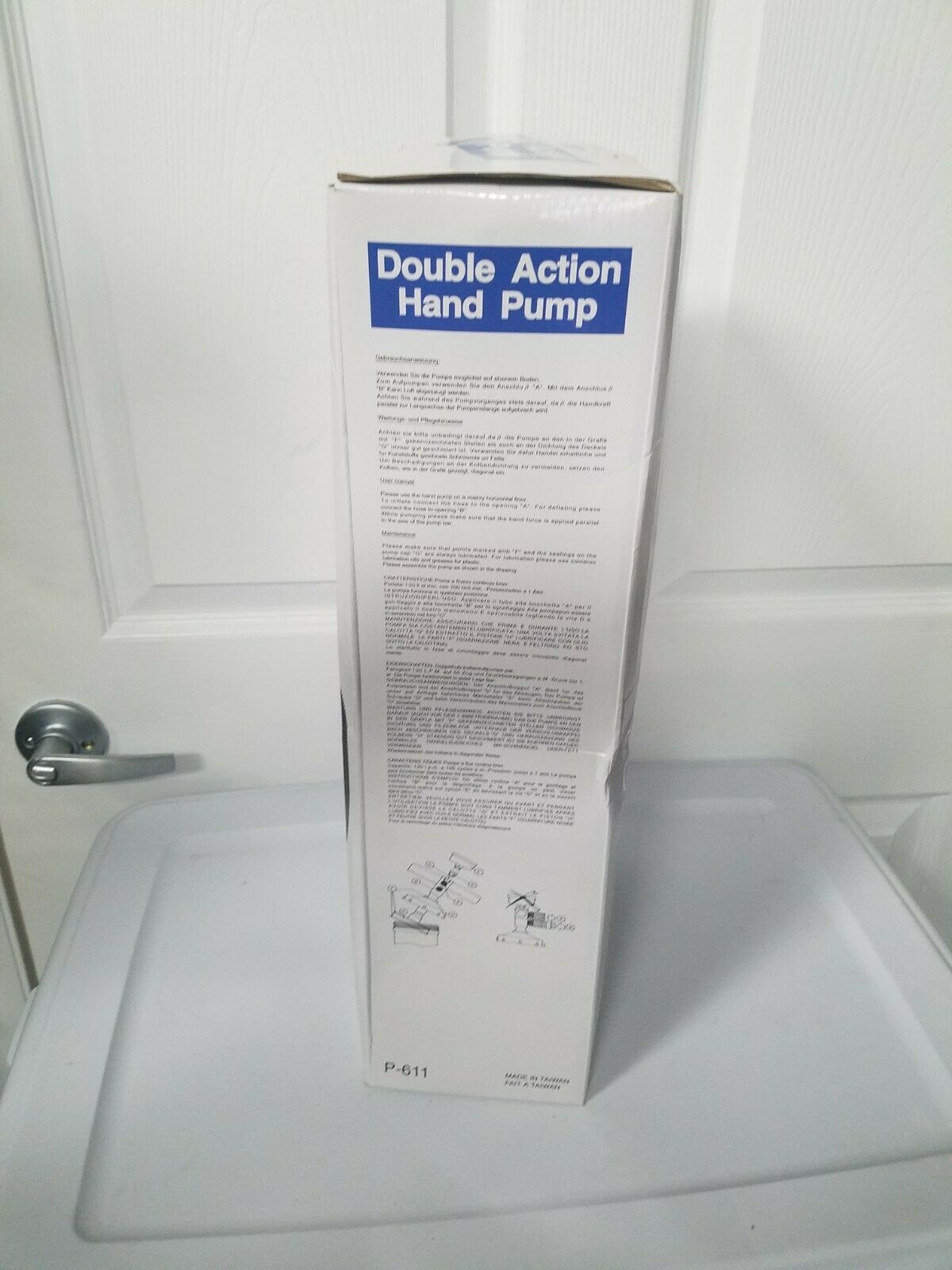 Double Action Hand Pump Great On All Inflatables New