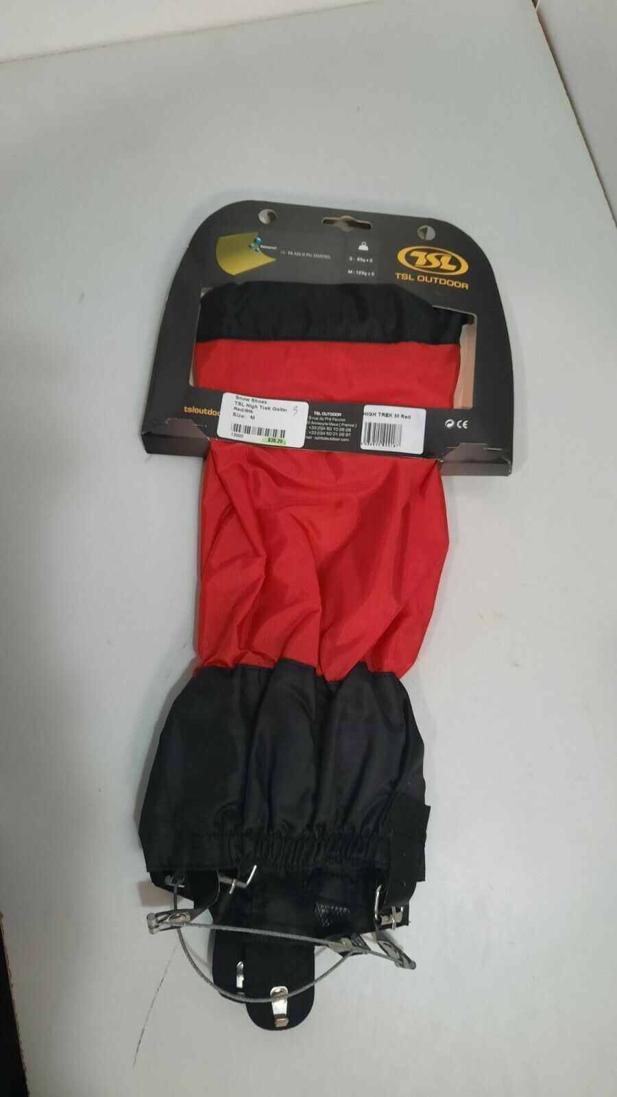 TSL Outdoor High Trek Gaiters Size M New