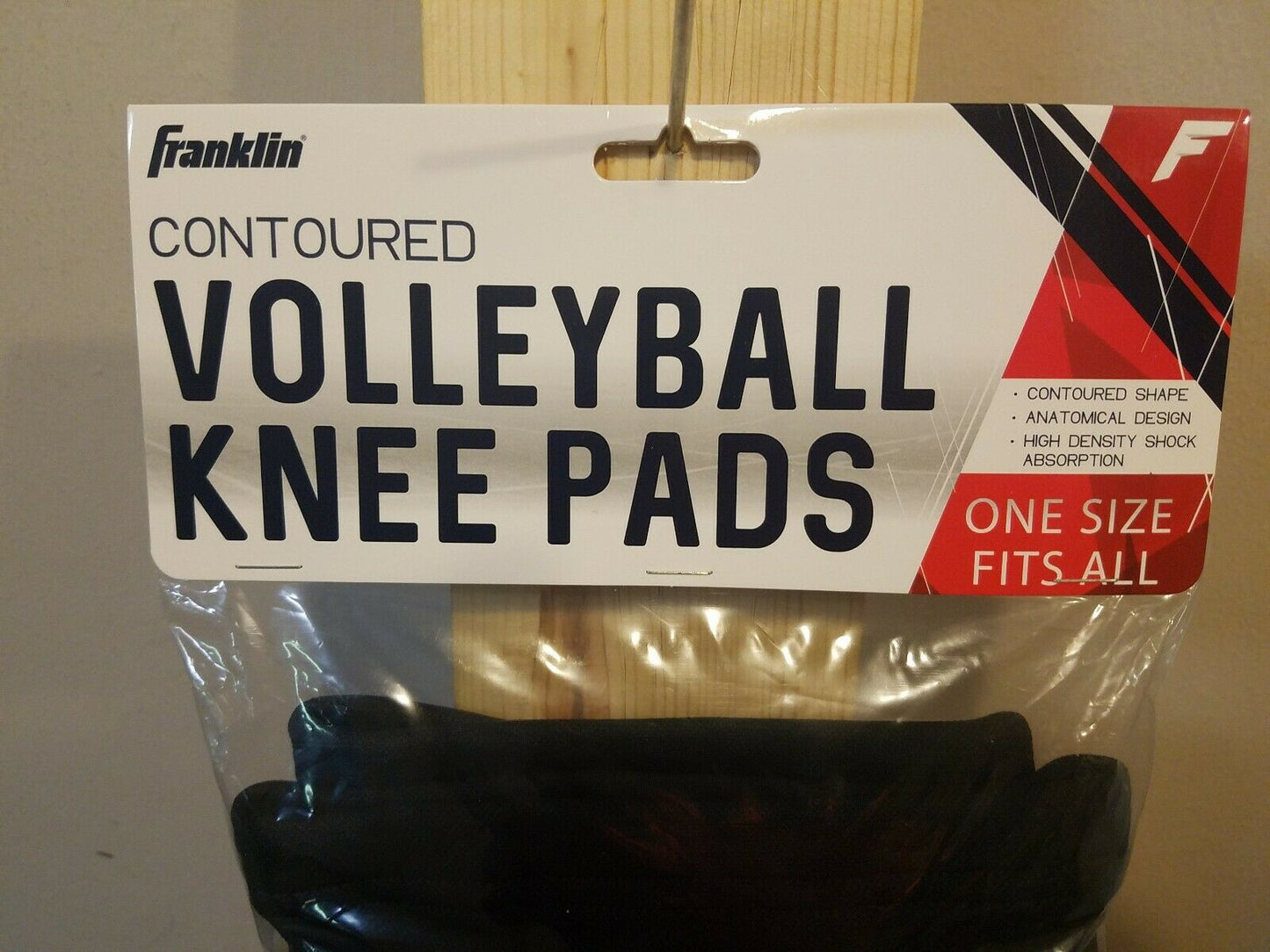 Franklin Contoured Volleyball Knee Pads One-size-fits-all New