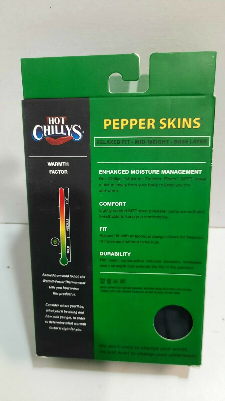 Hot Chillys Pepper Skins Base Layers Youth Medium Black Shirt Winterwear New