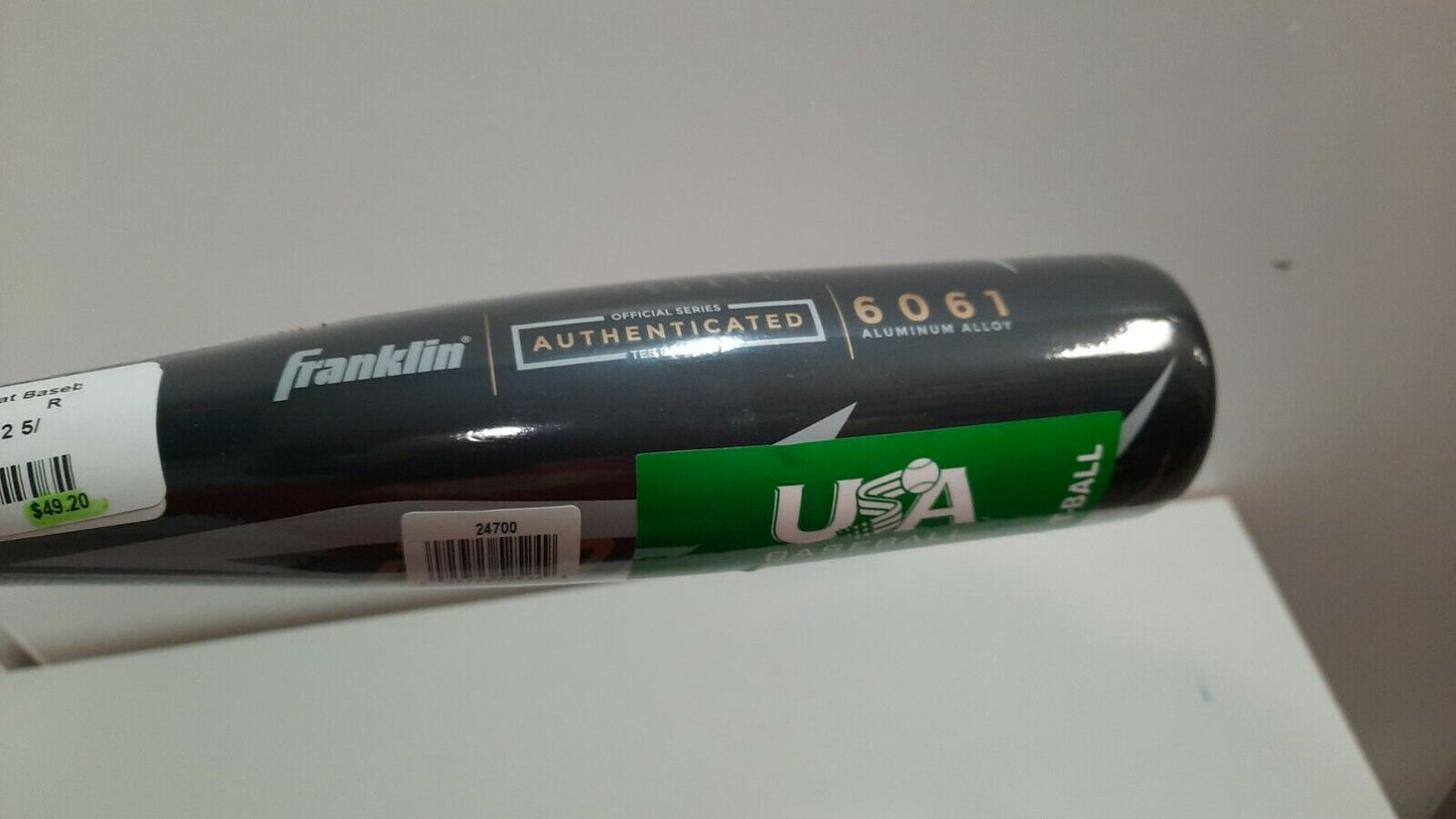 Franklin Barracuda T-ball Baseball Bat Size 25 In 14oz USA TeeBall New