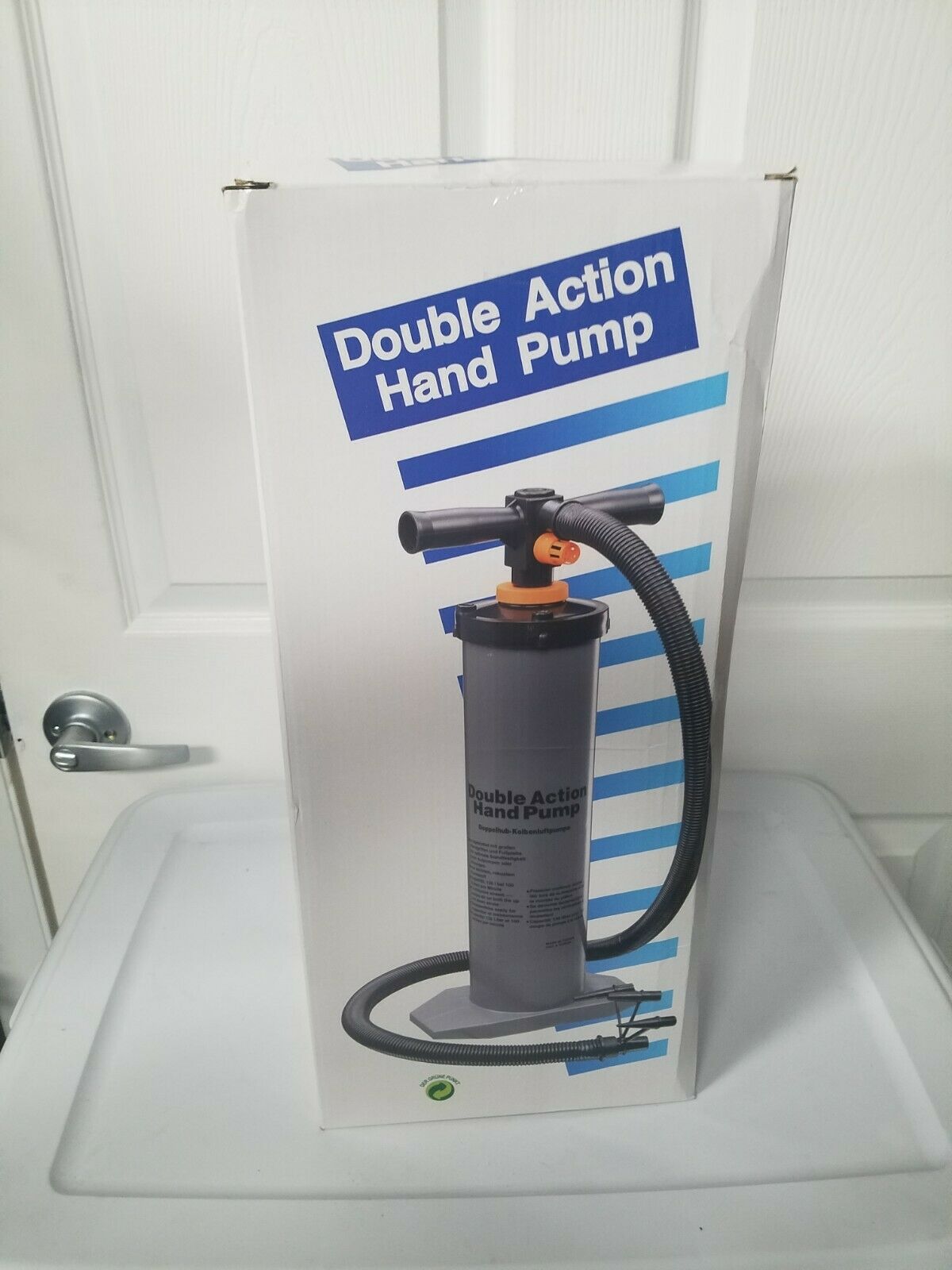 Double Action Hand Pump Great On All Inflatables New