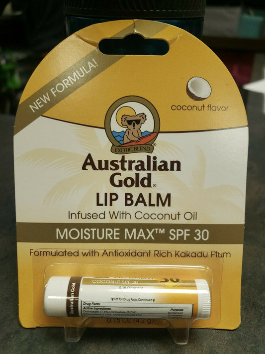 Australian Gold Lip Balm SPF 30 New