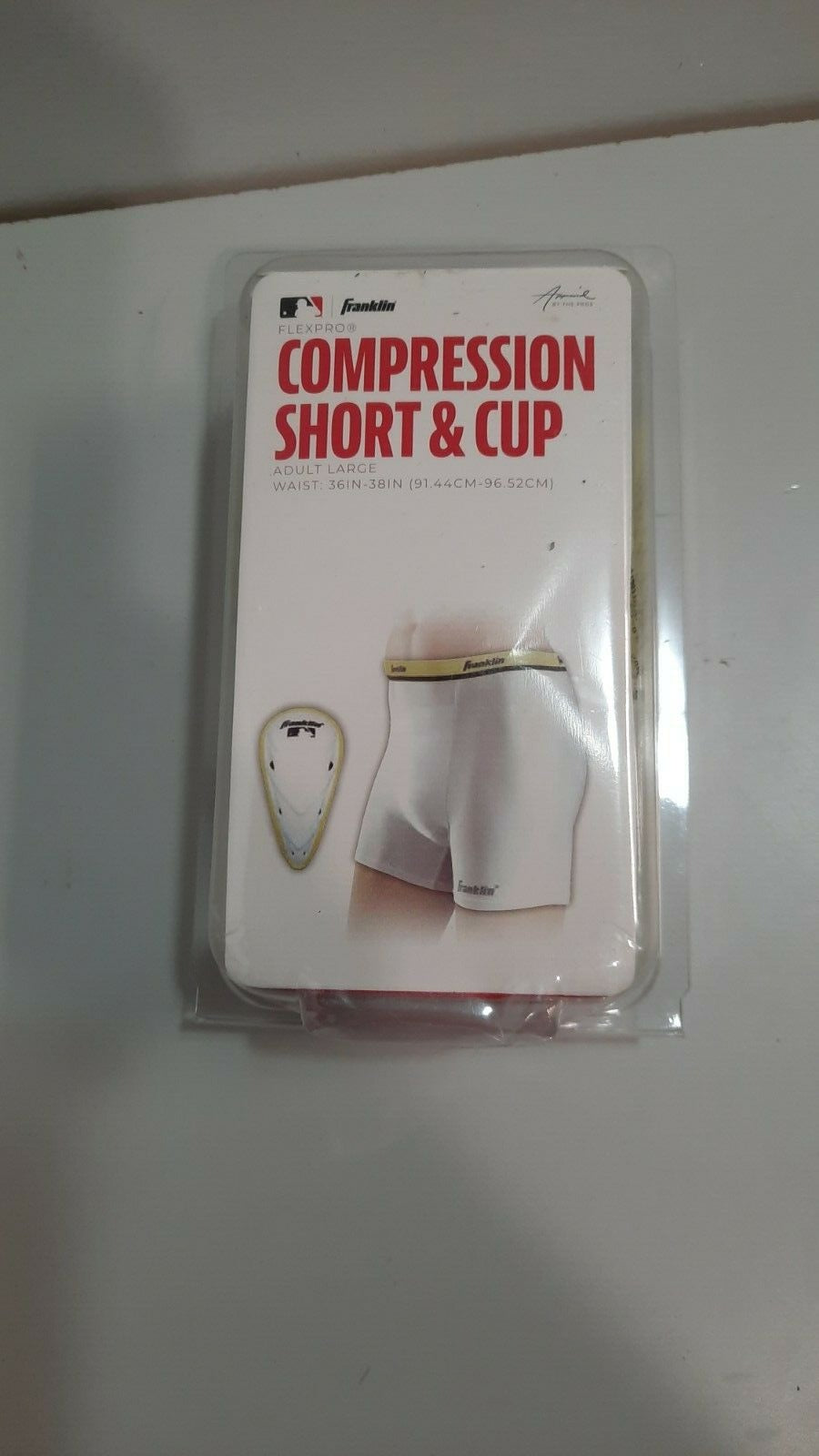 Franklin Compression Short and Cup Size Youth L/XL New