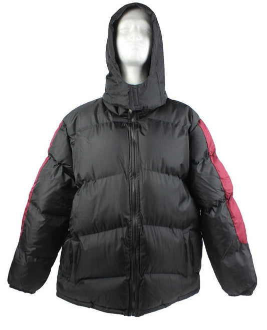 Climate Concepts Men's Winter Bubble Ski Jackets Detachable Hood Sizes LG-XXL NEW