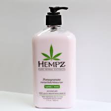 Hempz Pomegranate Herbal Body Moisturizer 17 oz New