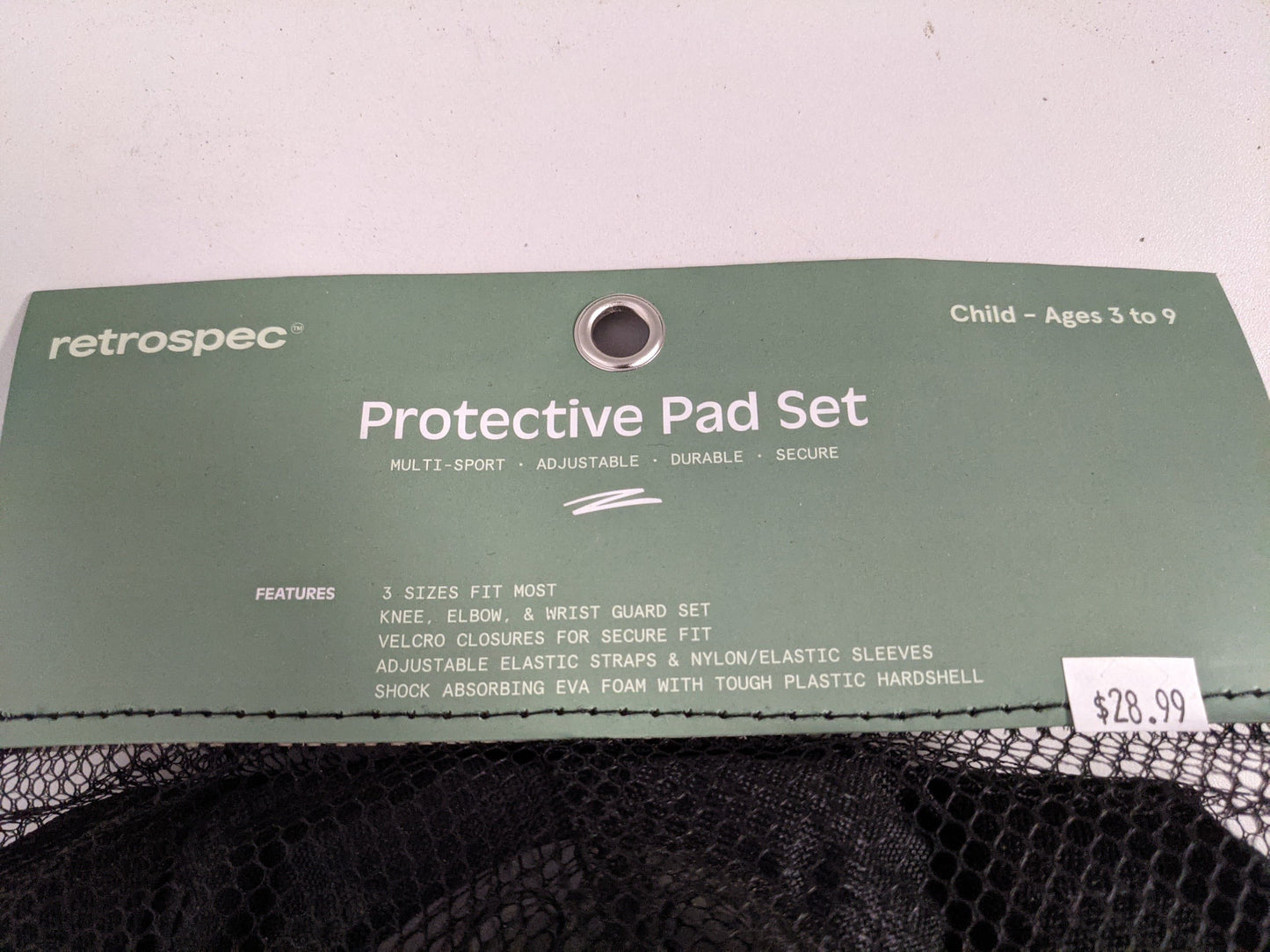 Retrospec New Protective Pad Set RollerBlade Skate Bike Scooter New