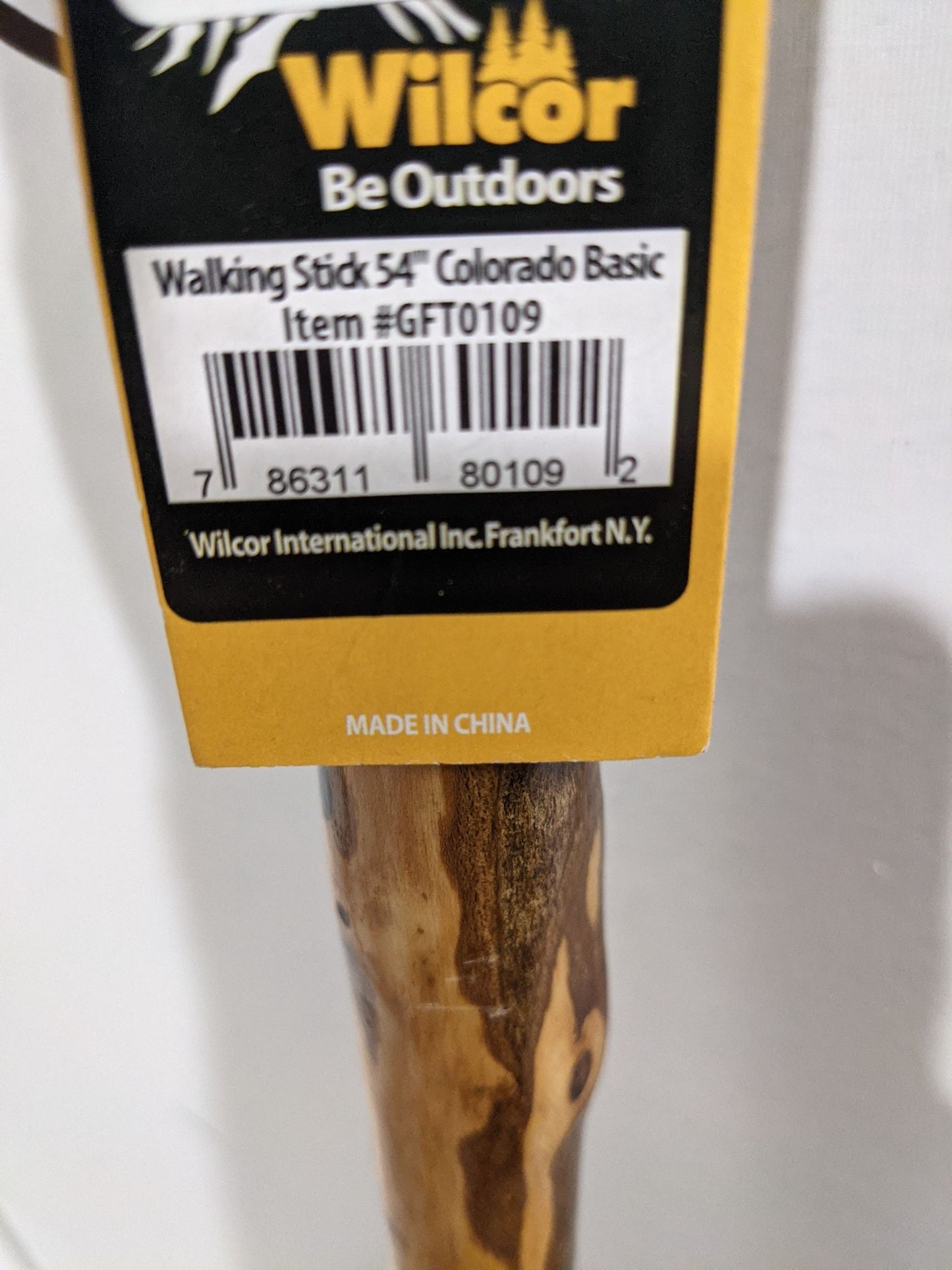 Wilcor Hike Colorado, Brown, Size 54 In Wood New Trekking Hiking Poles Locally