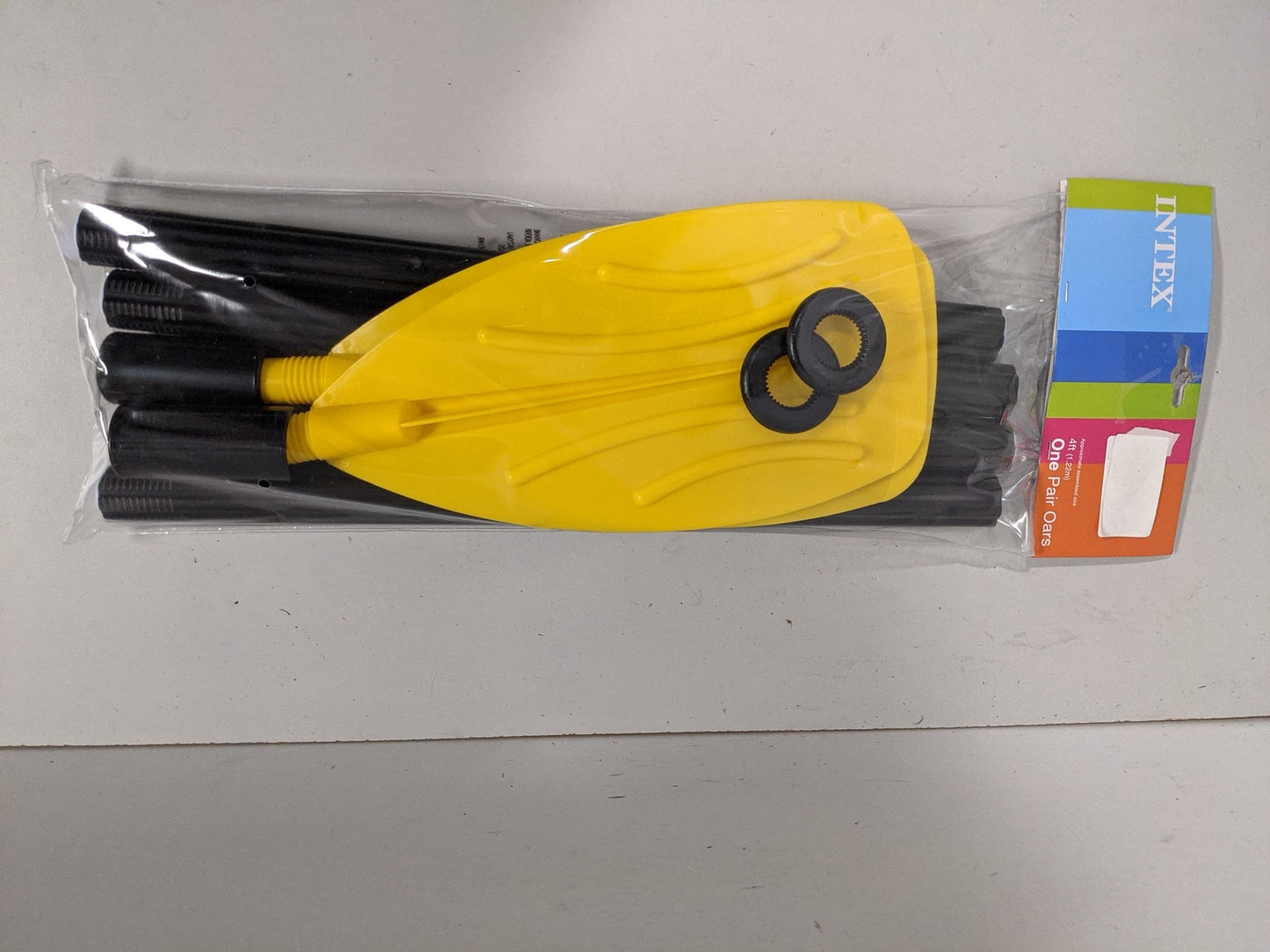 Intex French Oars Canoe Paddle Boating 48 In Wilcor Yellow Boating New