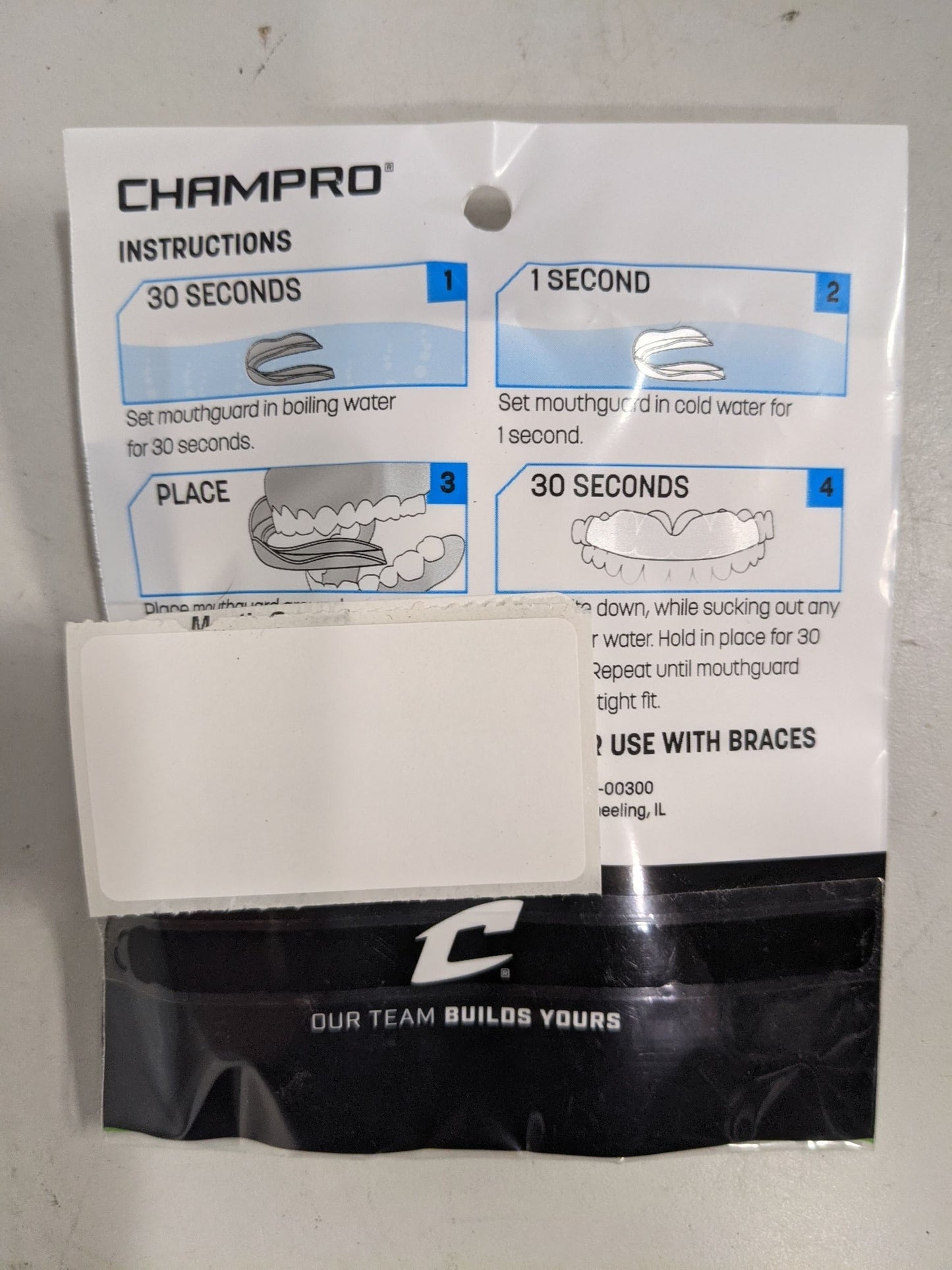 Champro Mouthguard Size Youth Black/Pink/Navy Condition NEW